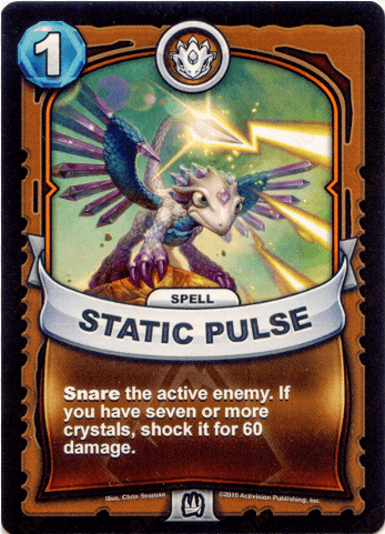 earth spell - static pulse - earth