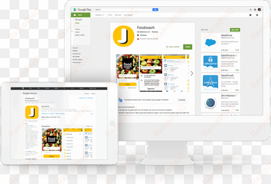 easily publish your app for employees to download from - beautiful salesforce apps