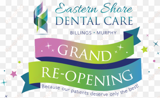 eastern shore dental care announces grand re-opening - grand re opening logo