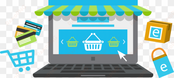 ecommerce juntoz - online business clipart