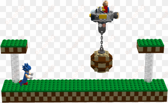egg wrecker - 16 bit sonic lego