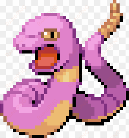ekans - pokemon ekans pixel