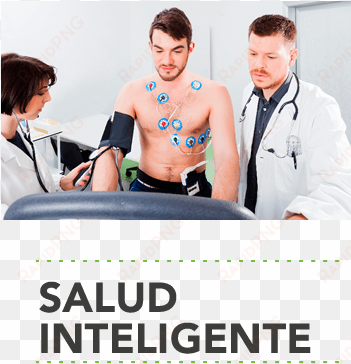 el mito de los 8 vasos de agua al día - ekg on a person