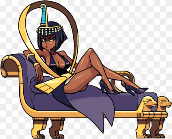 eliza lose - skullgirls beowulf and eliza