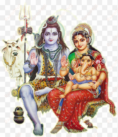 enjoy girl friend remedies - god shiva parvathi ganesh nandi