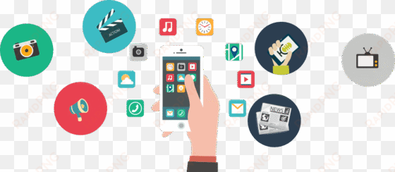 enterprise mobility for the media industry - mobile app design png