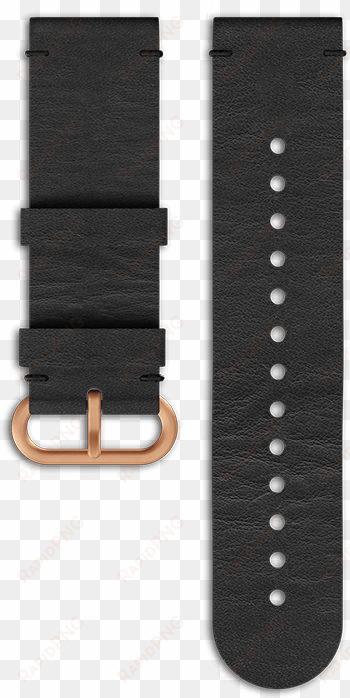 essential copper black leather strap | suunto
