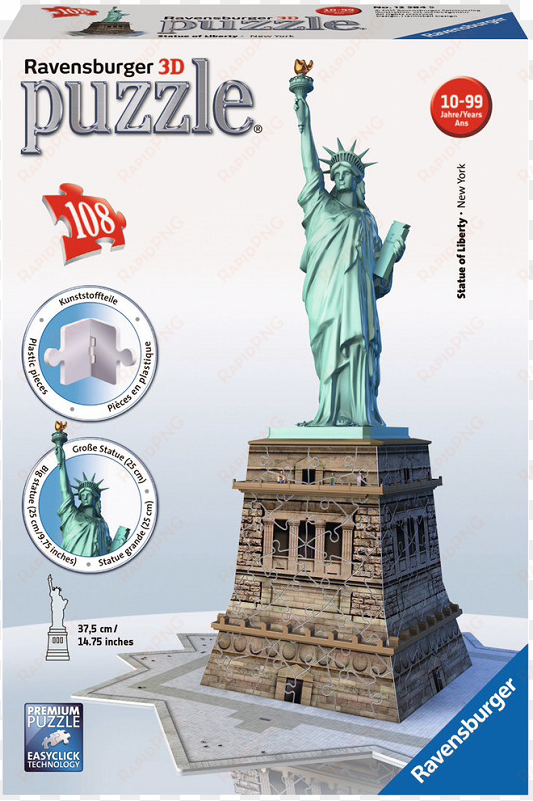 estatua de la libertad - statue of liberty ravensburger puzzle