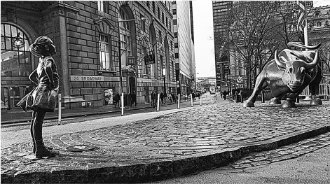 estatua más popular de nueva york, solo superada en - fearless girl