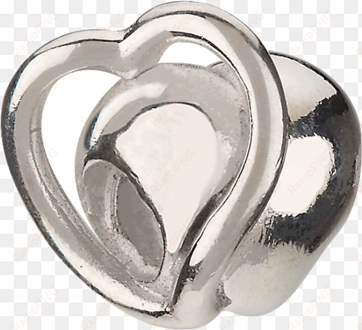 eternity heart - authentic chamilia eternity heart charm ga-121