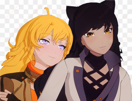 everyone kept pointing out the way yang was looking - rwby