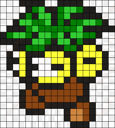 exeggutor pokemon bead pattern perler bead pattern - pixel art pokemon exeggutor