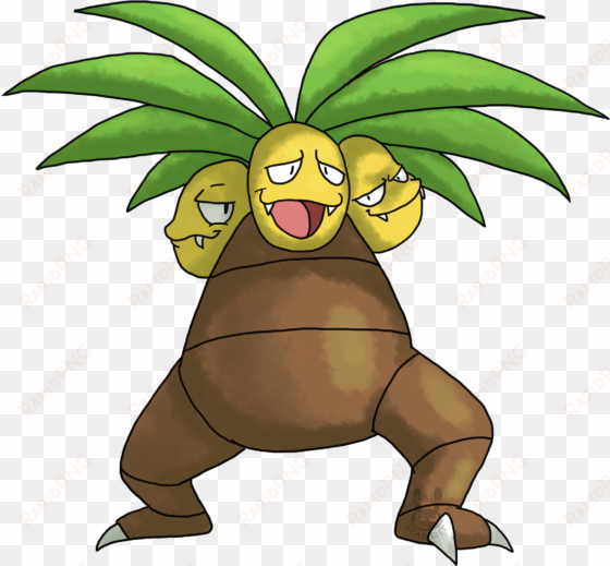 exeggutor - pokemon exeggutor vector
