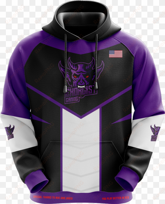 exorcist gaming sublimated hoodie - mate maa tonga hoodie
