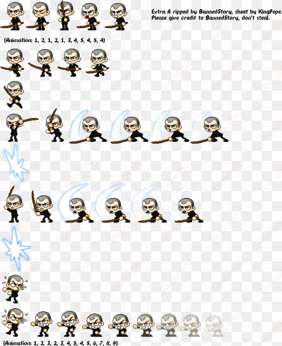 extra a - maple story sprite png