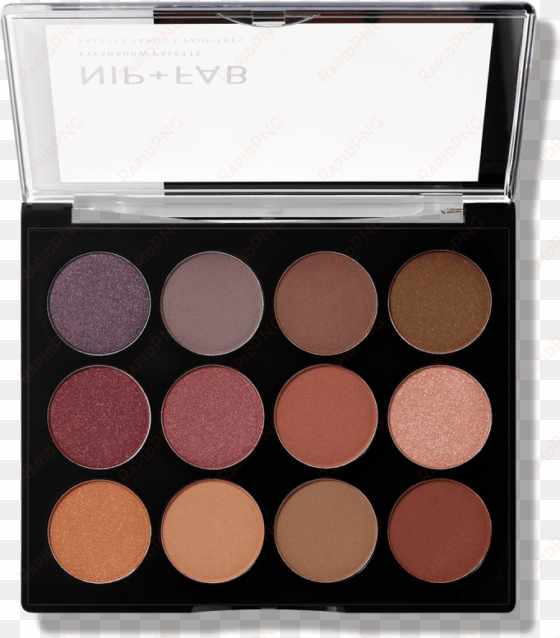 eyeshadow palette fired up - nip and fab eyeshadow palette sculpted