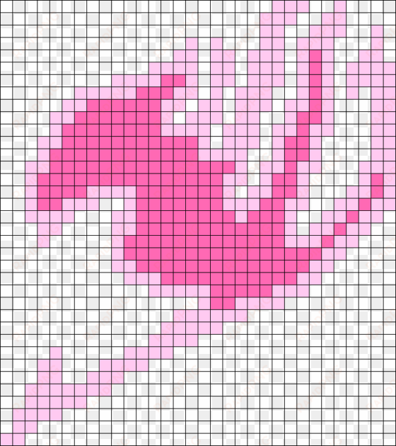 fairy tail lucy perler bead pattern / bead sprite - fairy tale