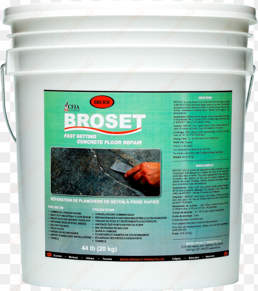 fast setting concrete floor repair - koi