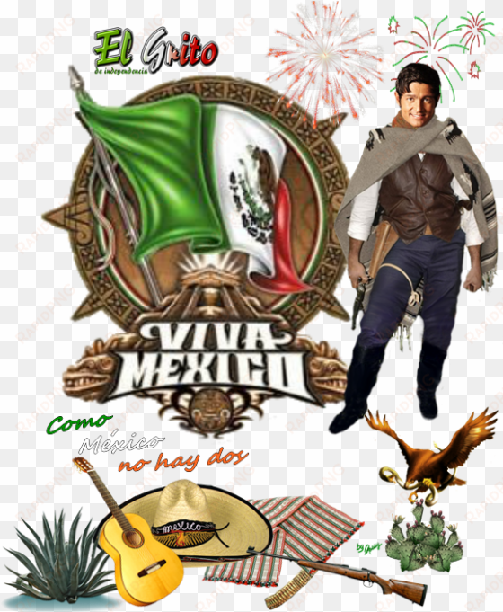 fer un lindo banner - mexico flag eagle cool