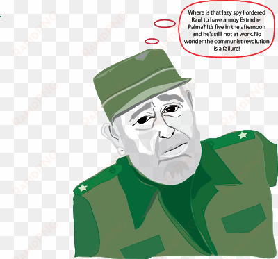 fidel castro - cartoon
