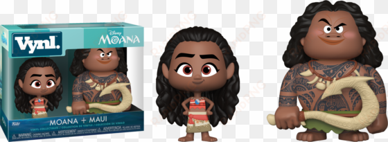 figure disney moana maui 2-pack - he-man and trapjaw vynl.