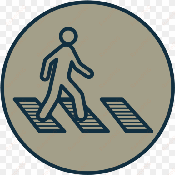 find more strategies to slow cars and create a pedestrian-friendly - pedestrian friendly icon png