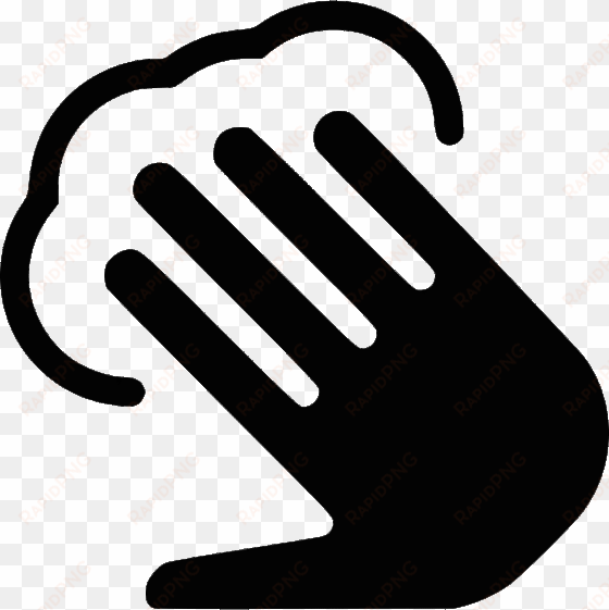 finger touch - - icon
