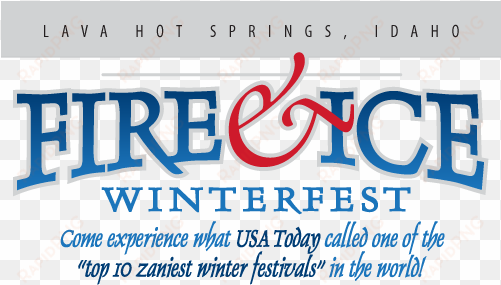 fire and ice winterfest logo - fire and ice winter festival lava hot spring