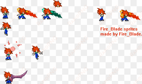 fire's sprite/artwork - cartoon