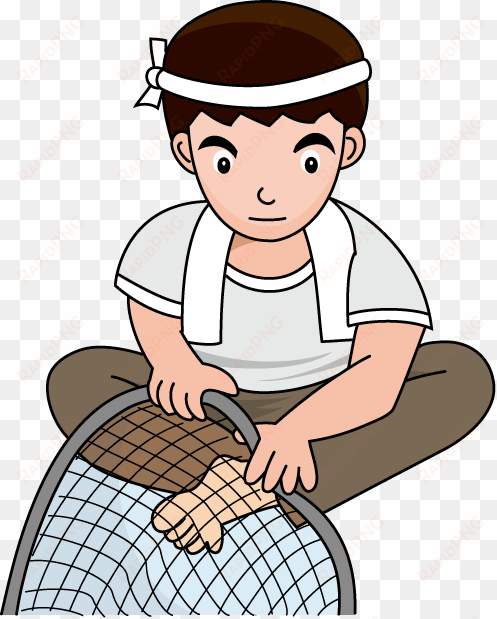 fish net clipart fisherman - clip art fisherman clipart