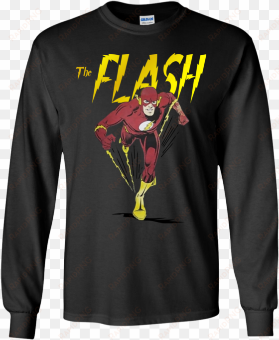 flash classic barry allen dash men's t shirt g240 gildan - dc comics super heroes: the filmation adventures, vol.