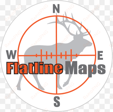 flatline maps crosshair decal - circle