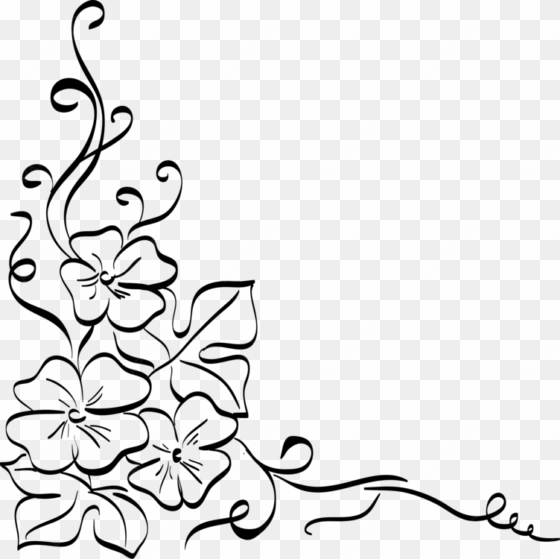 floral design decorative arts drawing flower ornament - decorative drawing of flower