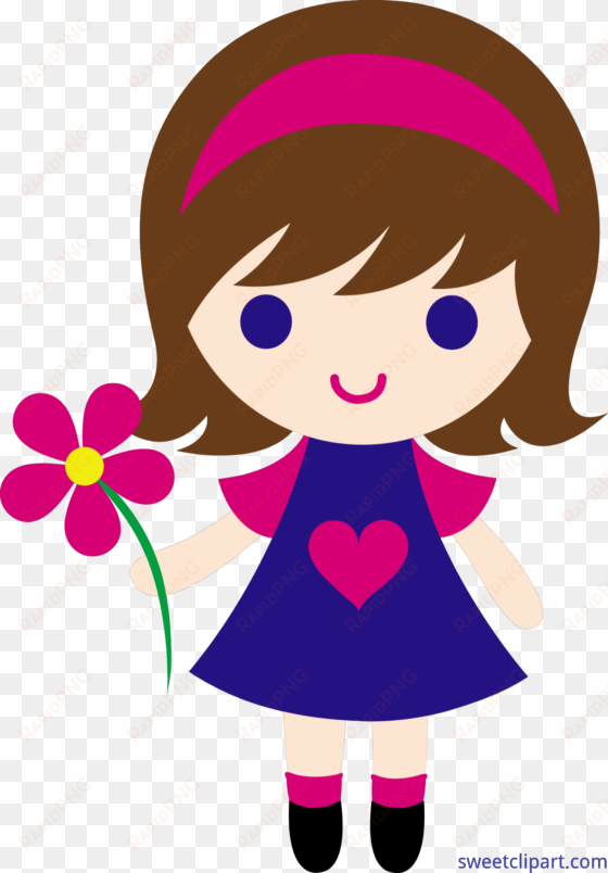 flower girl clipart at getdrawings
