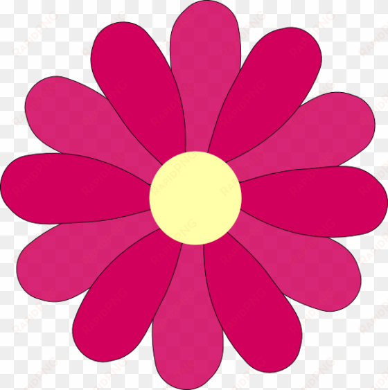 flower pink clip art at clker vector clip art royalty - flower shape png