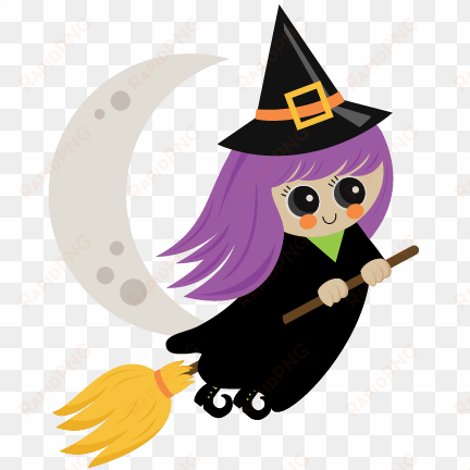 flying witch svg scrapbook cut file cute clipart files - clip art
