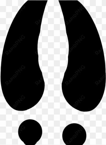 footprint clipart deer - clip art
