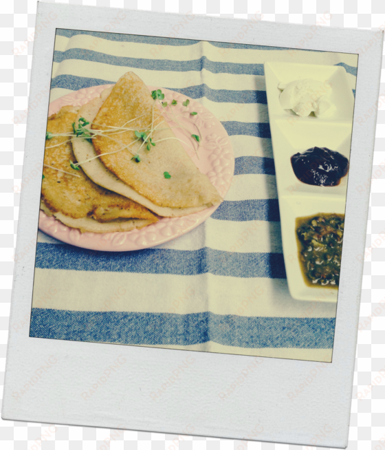 for an extra filling spin on the oat dosa, make an - ploye