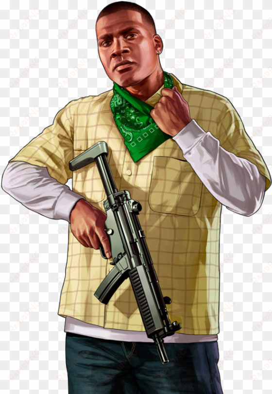 franklin gta v png - gta 5 characters drawing