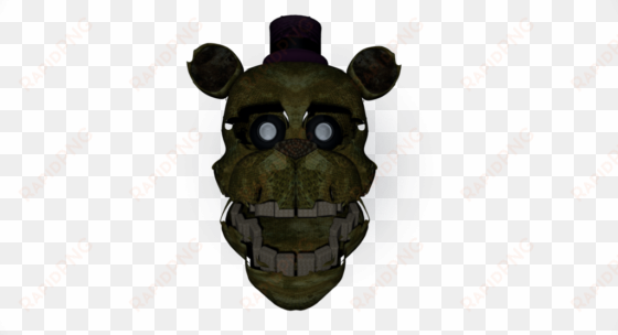 fredbear head - stuffed toy
