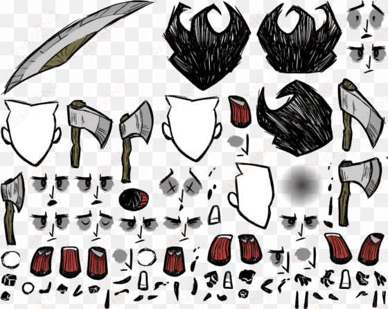 free don't starve together wiki characters - dont starve sprite sheet