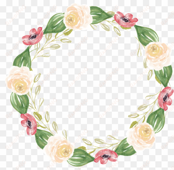 fresh light orange flowers hand painted garland decorative - rustikale baby-duschen-einladung, rose, mit blumen