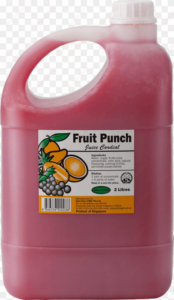 fruit punch juice cordial - asia farm fruit punch