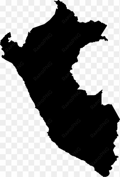 full map - mapa de peru vector