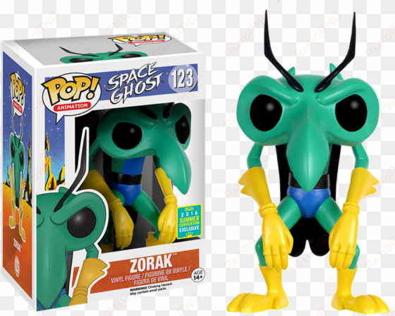 funko pop vinyl space ghost zorak sdcc 2016 exclusive - space ghost pop vinyl