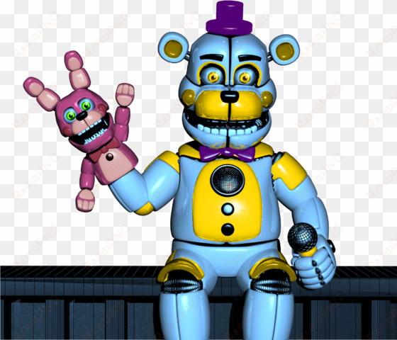 funtime fredbear - funtime fredbear and spring bon bon