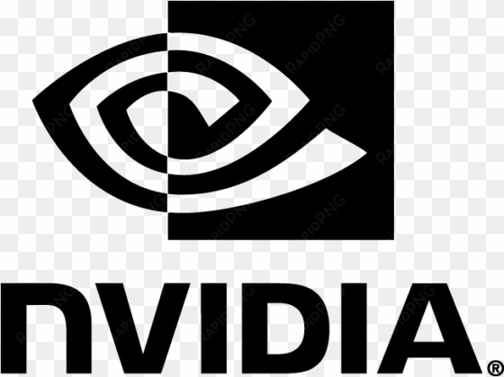 gallery - nvidia logo black and white
