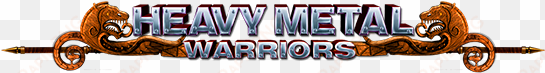 game logo heavy metal warriors - heavy metal warriors isoftbet
