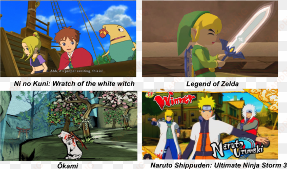 games - legend of zelda naruto