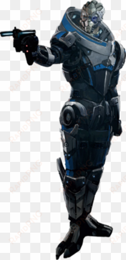 garrus's design in mass effect 3, as presented in the - art of the mass effect